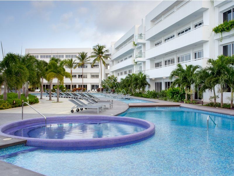 Ld Palm Beach Hotel Playa El Agua Exterior foto